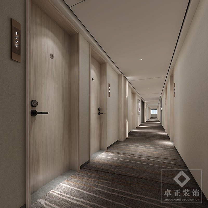 民宿酒店過(guò)道裝修效果圖