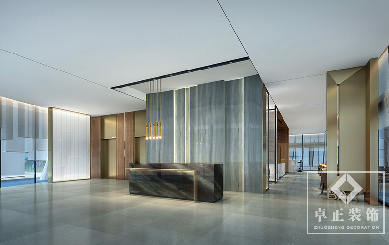 湖南辦公室裝修，金融辦公樓裝修設計