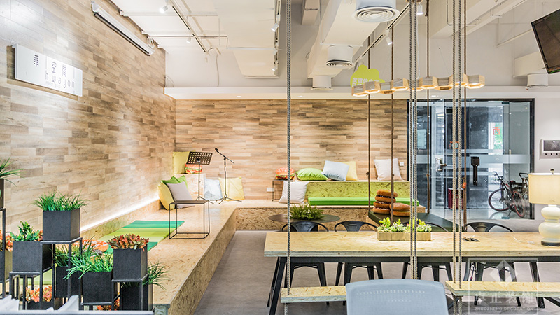 辦公室裝修設(shè)計效果圖1