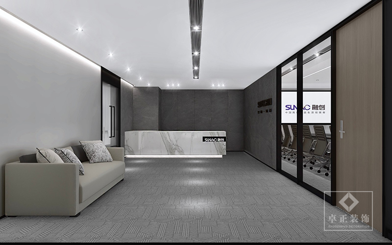 辦公室裝修效果圖2